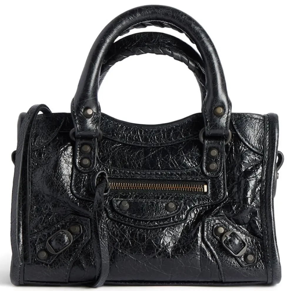 Túi Balenciaga Le City Bag Nano 'Black' 8196712ABEK1000