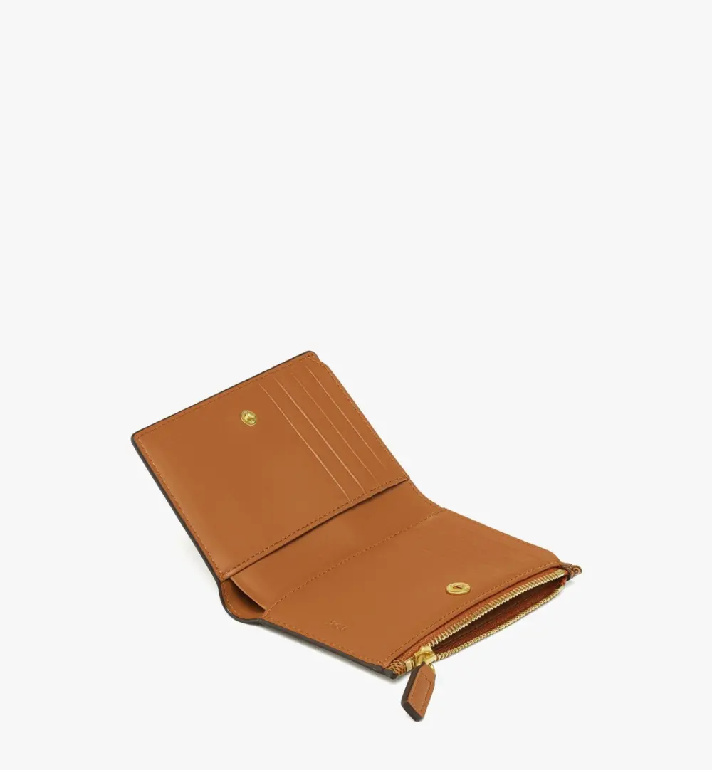 Alternative view of Ví MCM Himmel Bifold Snap Wallet 'Cognac' MXSESAC02CO001