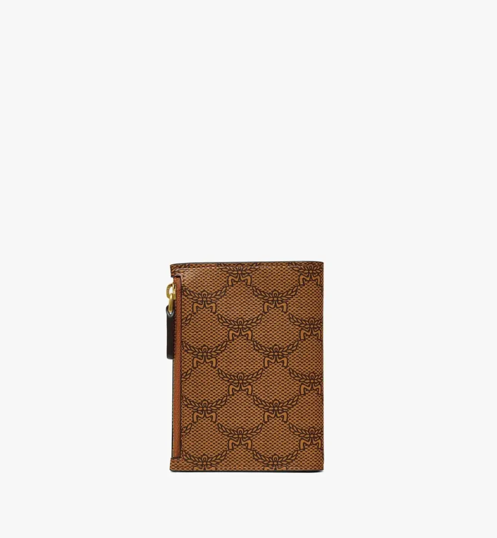 Ví MCM Himmel Bifold Snap Wallet 'Cognac' MXSESAC02CO001 - Ảnh 3
