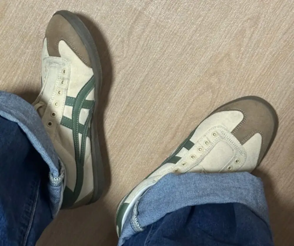 Giày Onitsuka Tiger Tokuten ‘Beige Brown Green’ 1183C129-250 - Ảnh 3