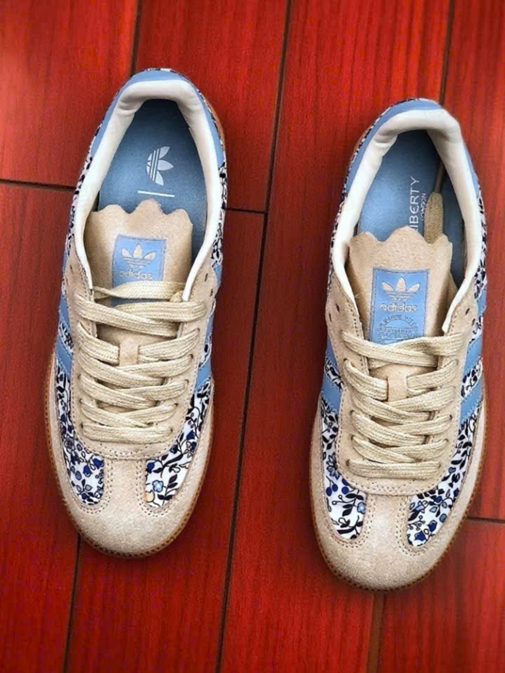 Giày Adidas Originals SAMBA OG 'Blue' JP8080 - Ảnh 3