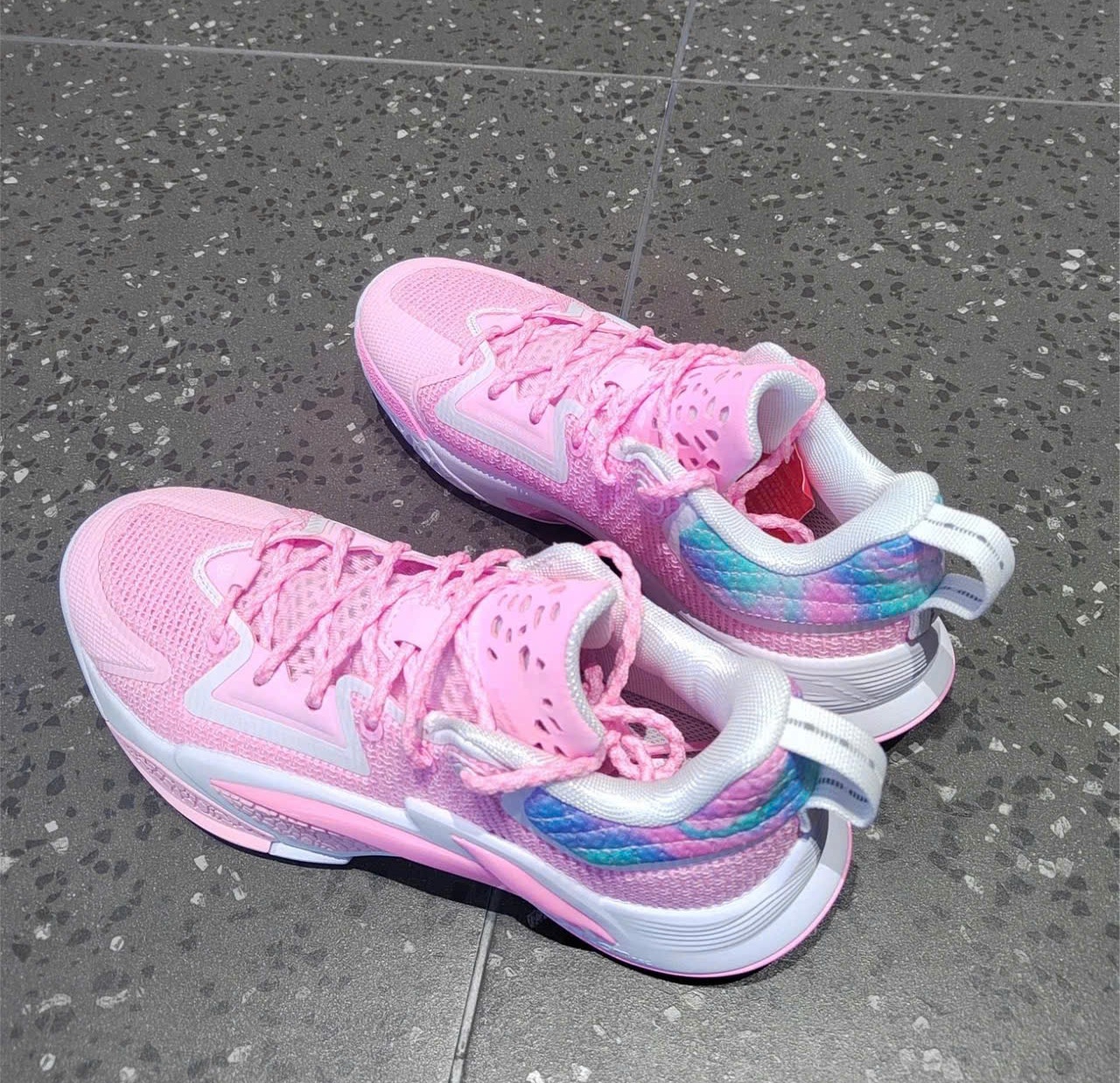 Giày Li-Ning Anti-Five Hunter 1 'Pink Storm' ABFV003-3V - Ảnh 6