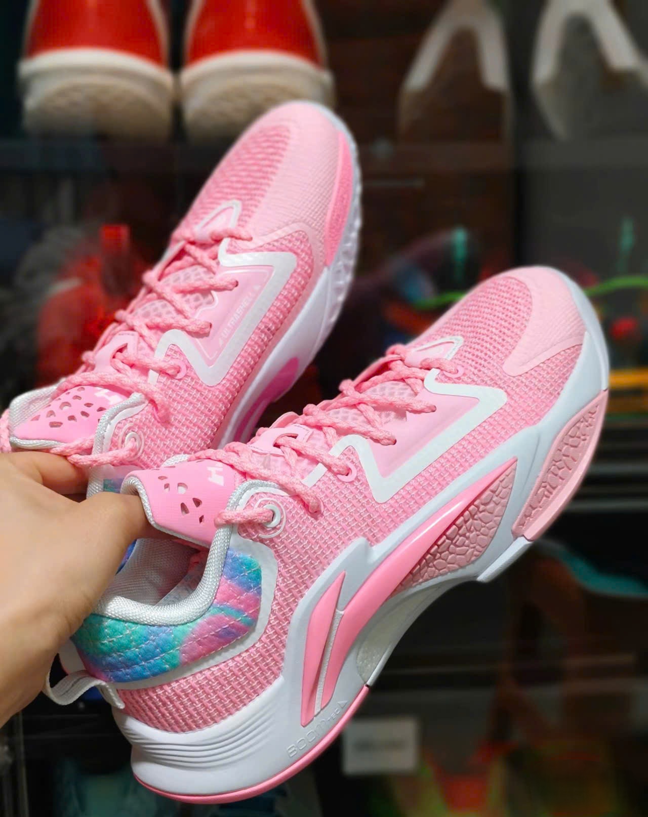 Giày Li-Ning Anti-Five Hunter 1 'Pink Storm' ABFV003-3V - Ảnh 5