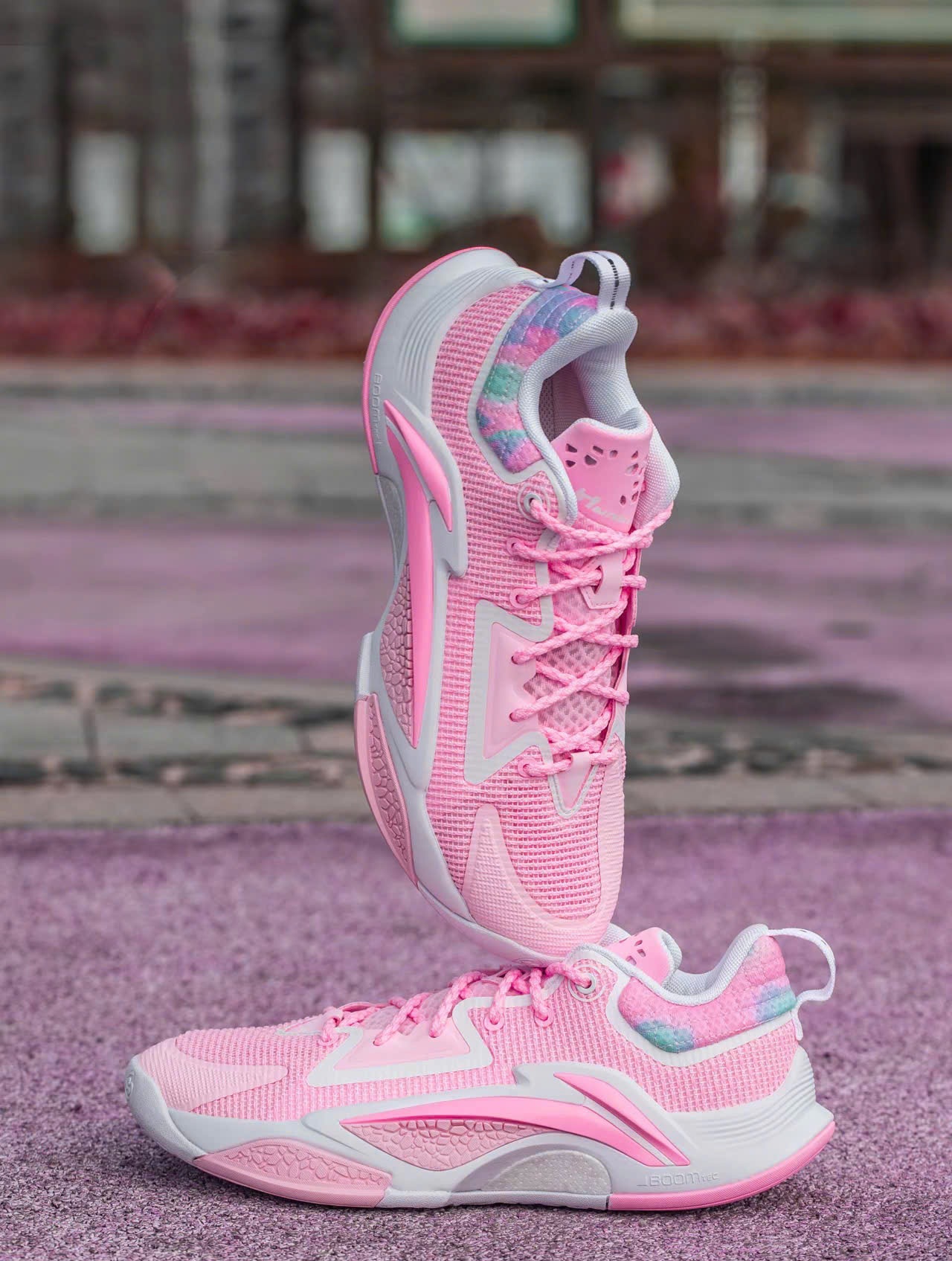 Giày Li-Ning Anti-Five Hunter 1 'Pink Storm' ABFV003-3V - Ảnh 4