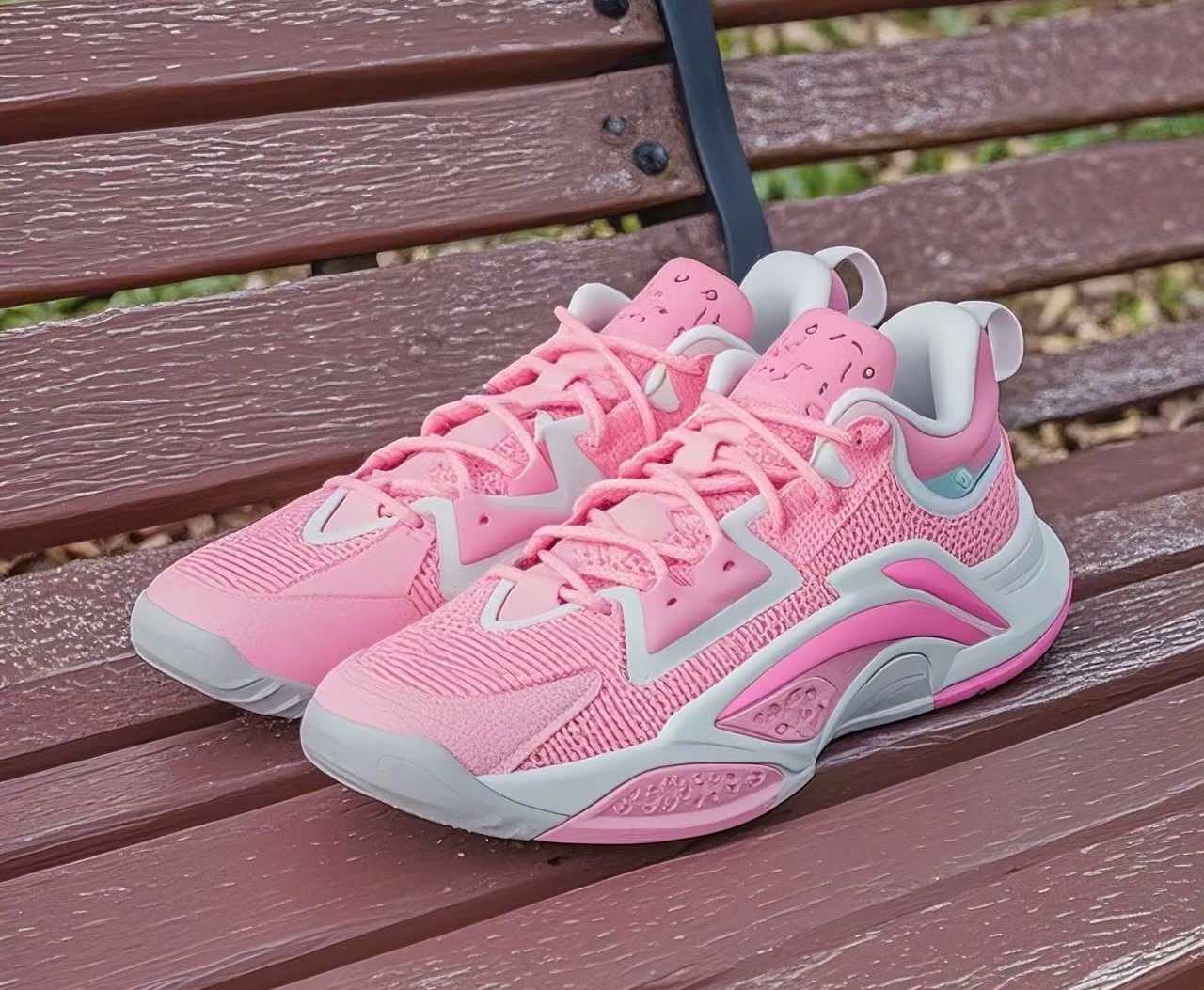 Giày Li-Ning Anti-Five Hunter 1 'Pink Storm' ABFV003-3V - Ảnh 3