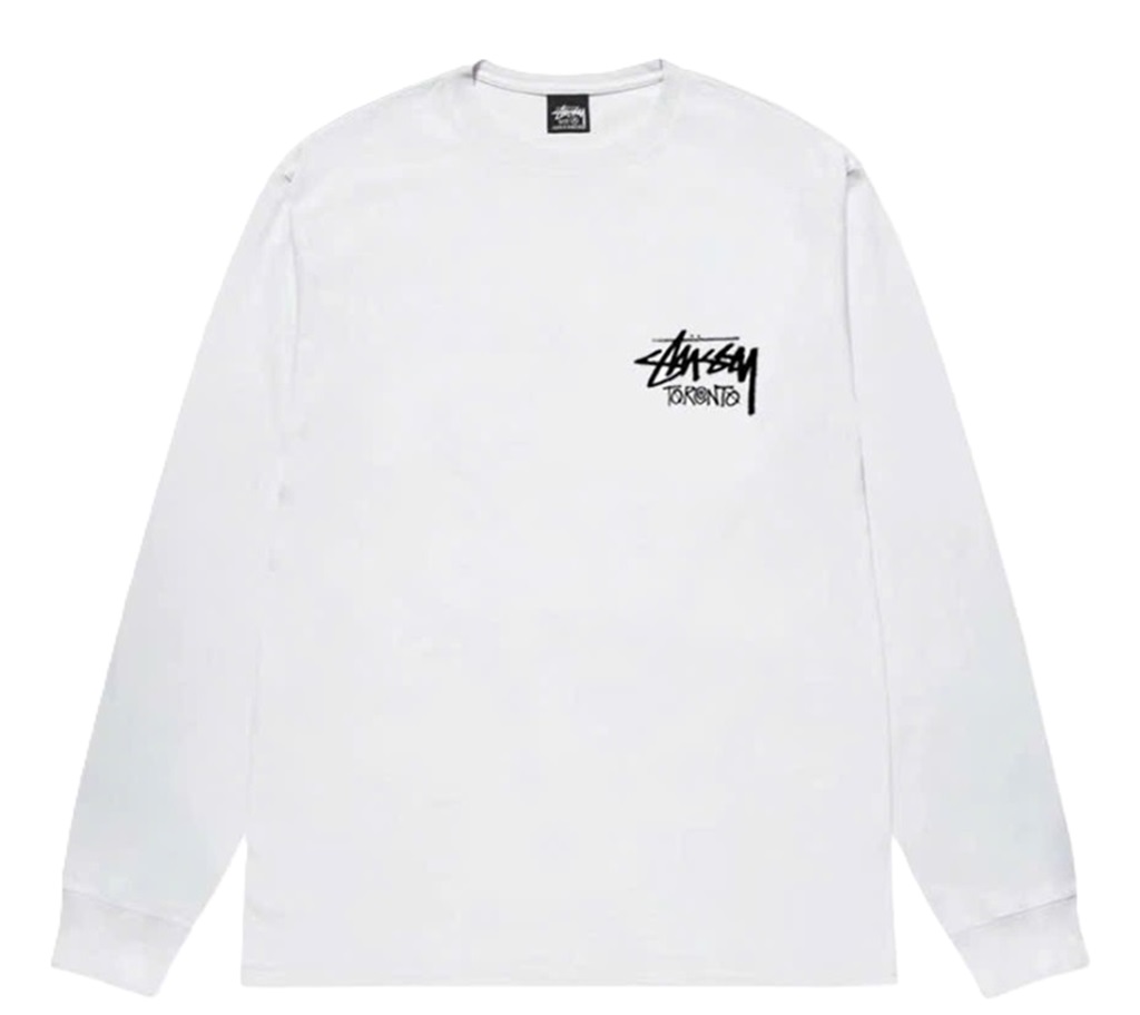 Áo Stussy FW25 Toronto City Limited Edition 'White'