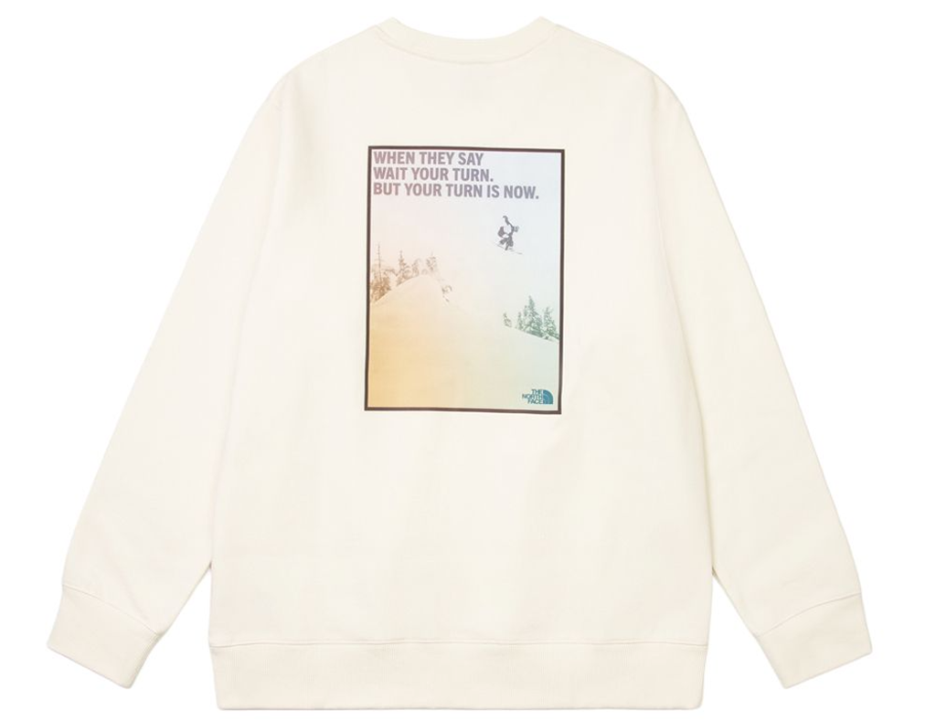Alternative view of Áo The North Face FW25 Crew Neck Pullover 'White' NF0A8F0S-QLI
