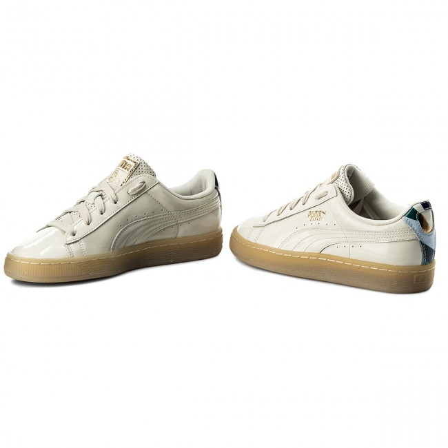 Giày Puma Careaux x Basket ‘Whisper White’ 361475-03 - Ảnh 4