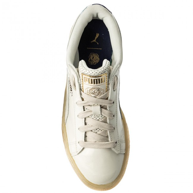 Giày Puma Careaux x Basket ‘Whisper White’ 361475-03 - Ảnh 3