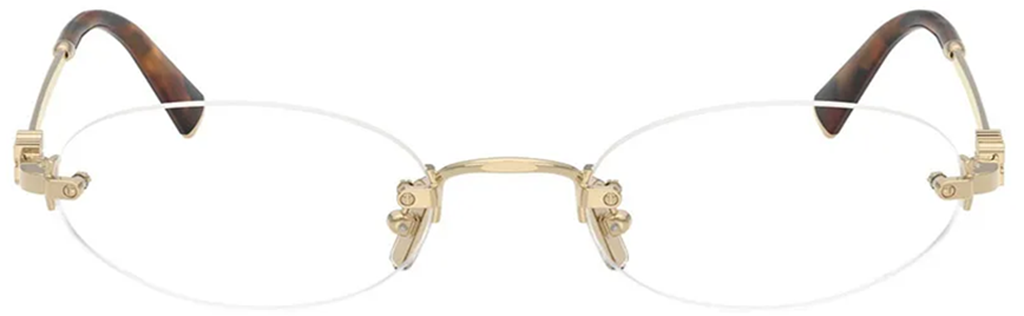 Kính Miu Miu Eyewear 'Pale Gold' 0MU-53WV-ZVN1O1