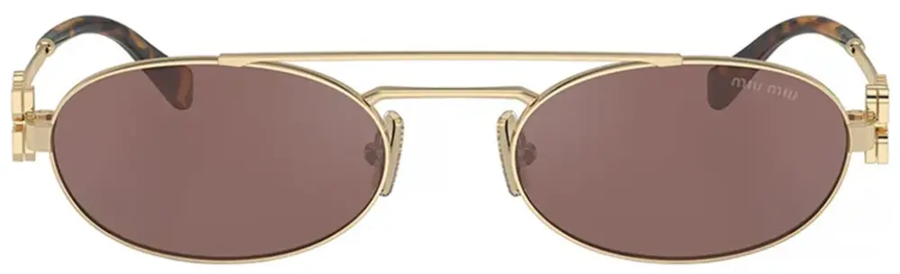 Kính Miu Miu Sunglasses 'Pale Gold' 0MU-54ZS-ZVN70D