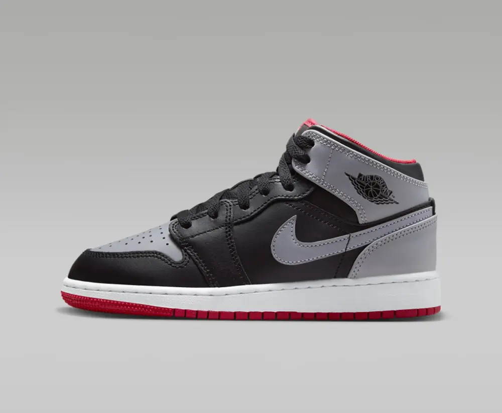 Alternative view of Giày Nike Jordan 1 Mid 'Black' DQ8423-006