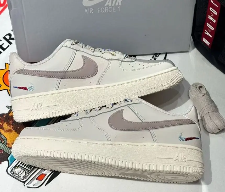 Alternative view of Giày Nike Air Force 1 LV8 1 'Light Orewood Brown' HQ1907-100