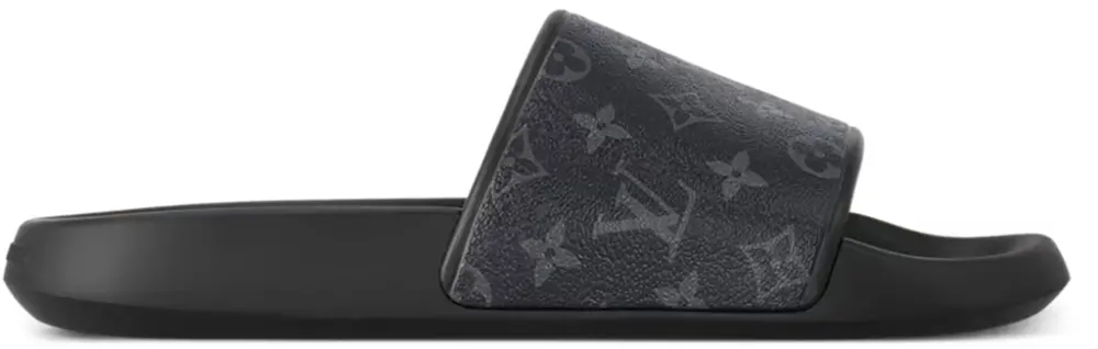 Dép Louis Vuitton Waterfront Mules 'Black' 1AANNS