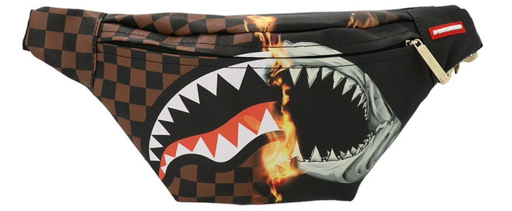 Túi Sprayground Burnt Shark In Paris ‘Mutilcolor’ B4652NSZ