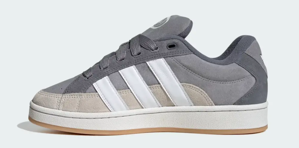 Giày Adidas Campus 00s Beta ‘Grey Cloud White’ JR2463 - Ảnh 3