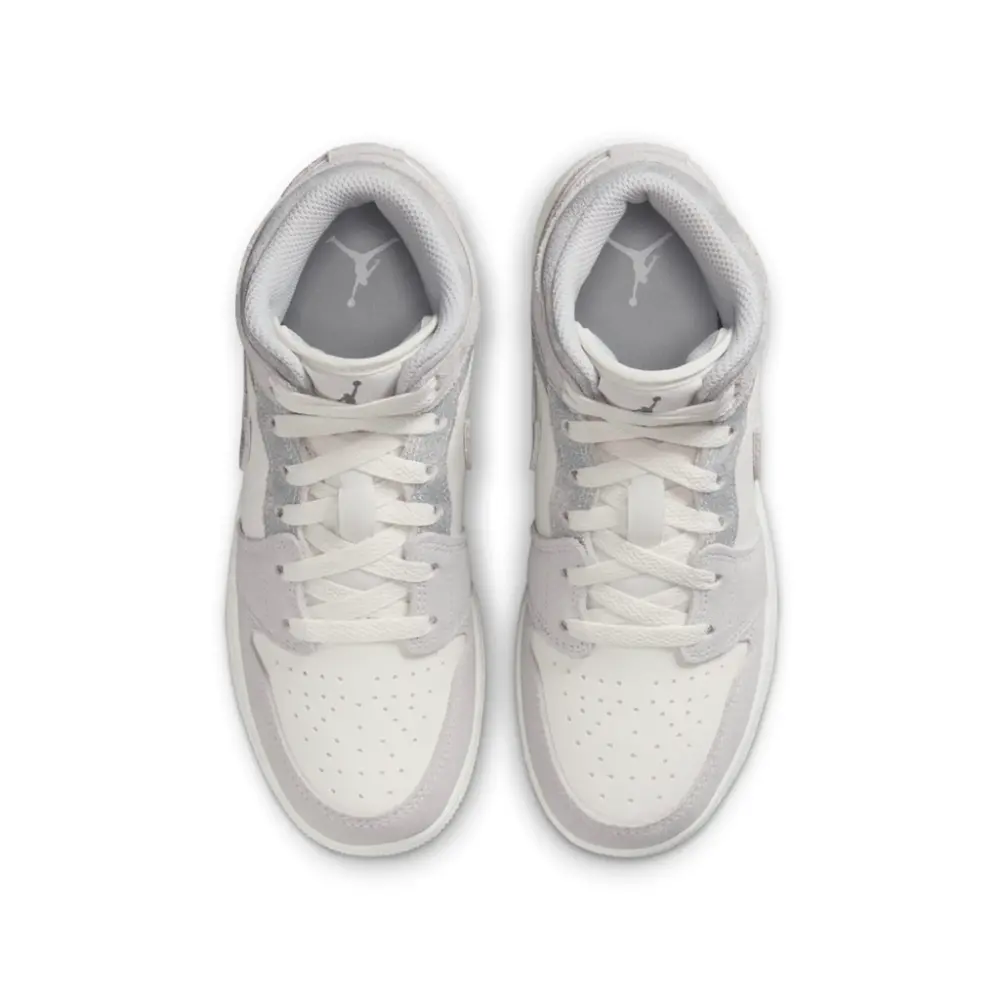 Giày Nike Air Jordan 1 Mid SE ‘Neutral Grey Sail’ FQ8088-002 - Ảnh 5
