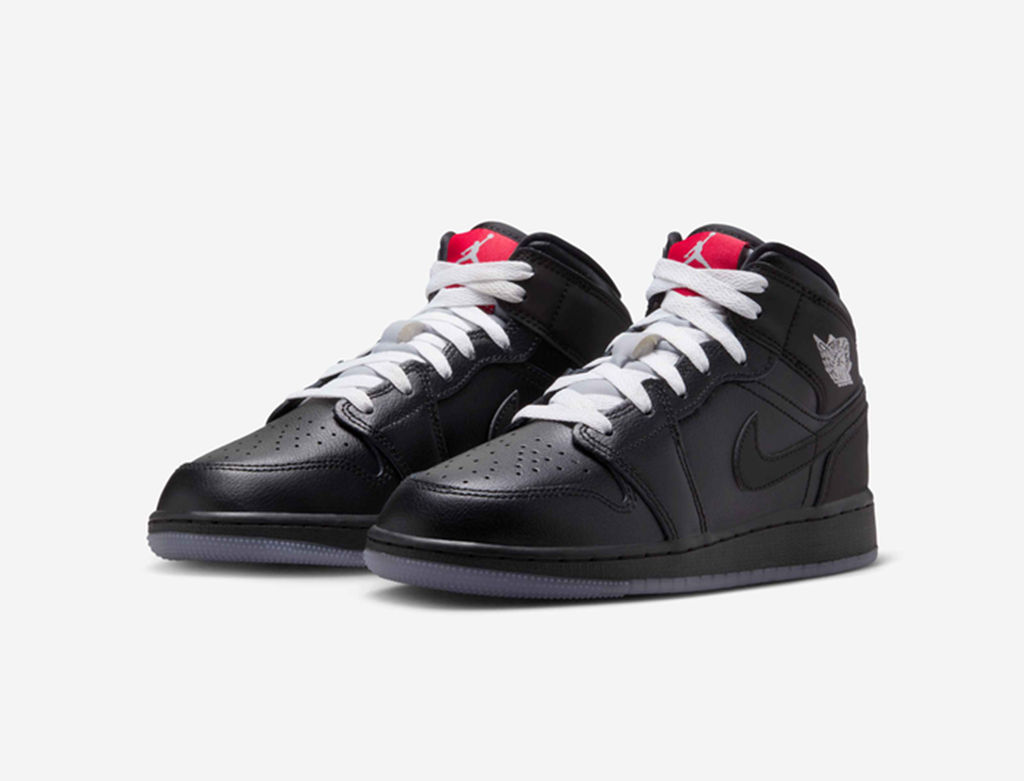 Giày Nike Jordan 1 Mid SE 'Black' HV5180-010 - Ảnh 3