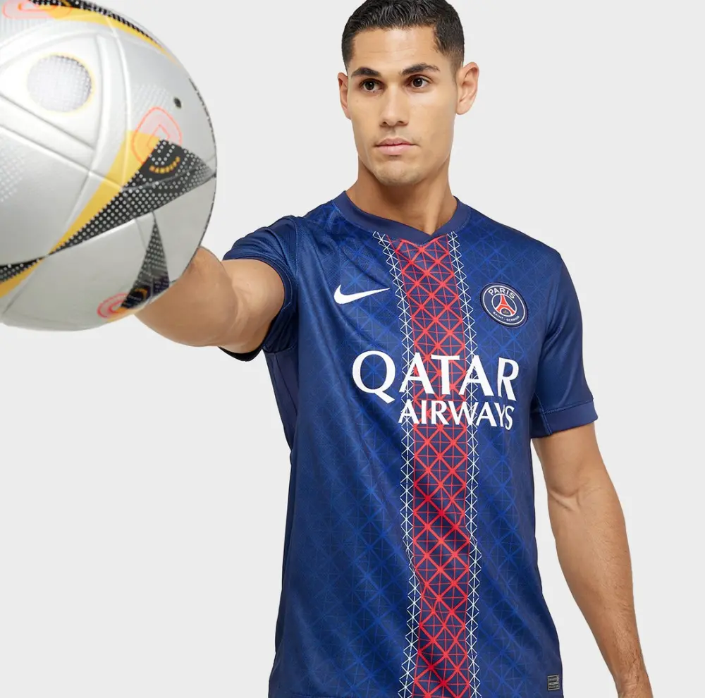 Áo Nike PSG Stadium Home Men ‘Midnight Navy’ HJ4593-411 - Ảnh 3