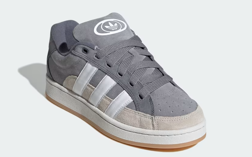 Giày Adidas Campus 00s Beta ‘Grey Cloud White’ JR2463 - Ảnh 4