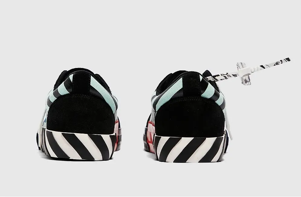 Giày Off-White Vulc Sneaker Low 'Black Green' OMIA085R21LEA006-1045 - Ảnh 3