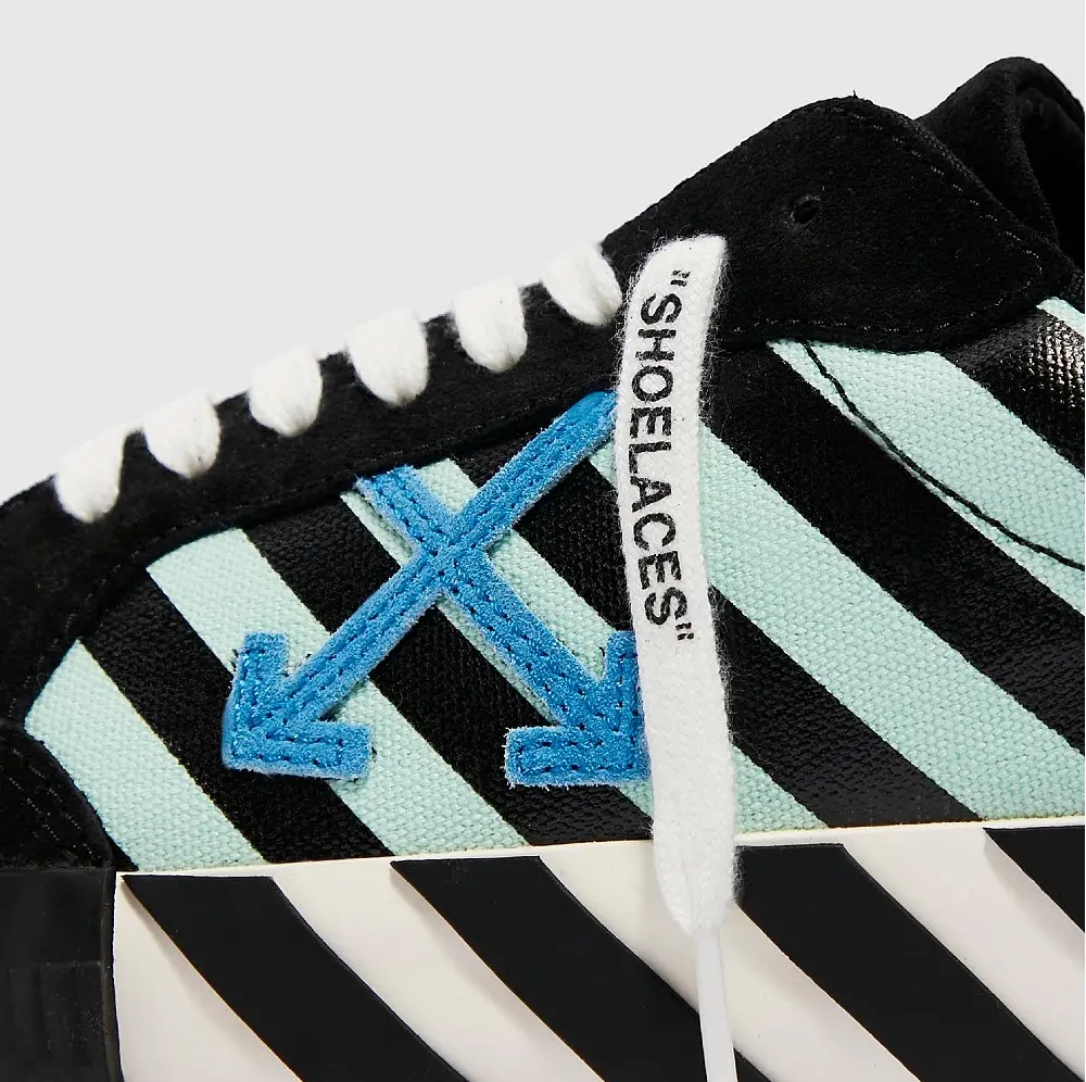 Giày Off-White Vulc Sneaker Low 'Black Green' OMIA085R21LEA006-1045 - Ảnh 4