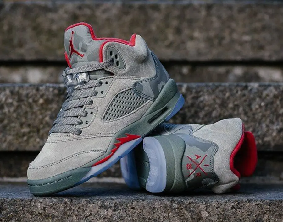 Alternative view of Giày Nike Jordan 5 Retro 'Dark Stucco' 440888-051