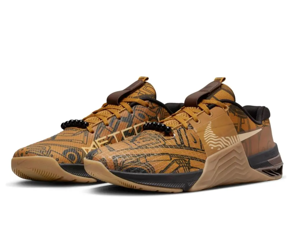 Giày Nike Metcon 8 AMP X 'Brown Black' DX5653-700 - Ảnh 5