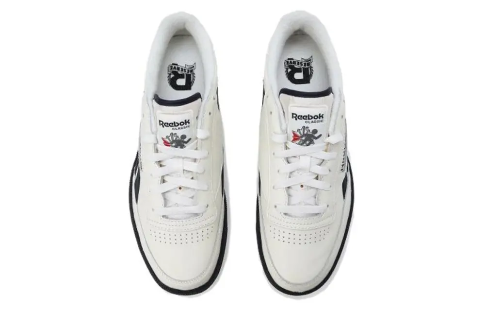 Giày Reebok Club C Revenge Vintage 'Chalk Vector Navy' 100074483 - Ảnh 3