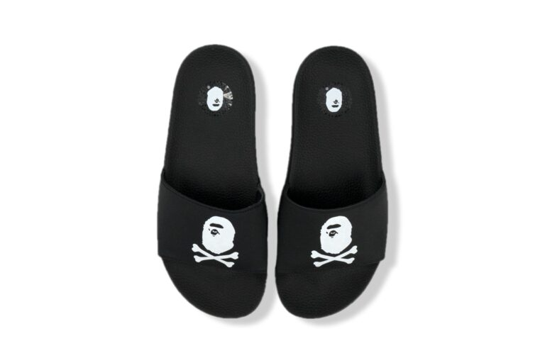 Alternative view of Dép BAPE PIRATE SLIDES BLACK 4G20191001