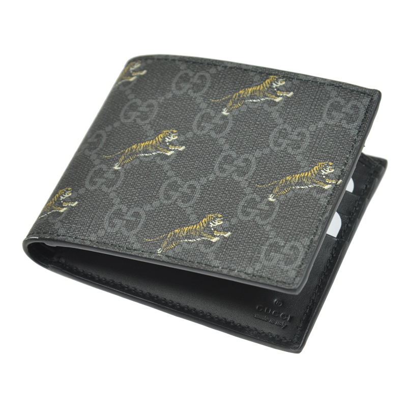 Alternative view of Ví Gucci GG Supreme Tiger Print 'Black' 575133-G2BAN-1087