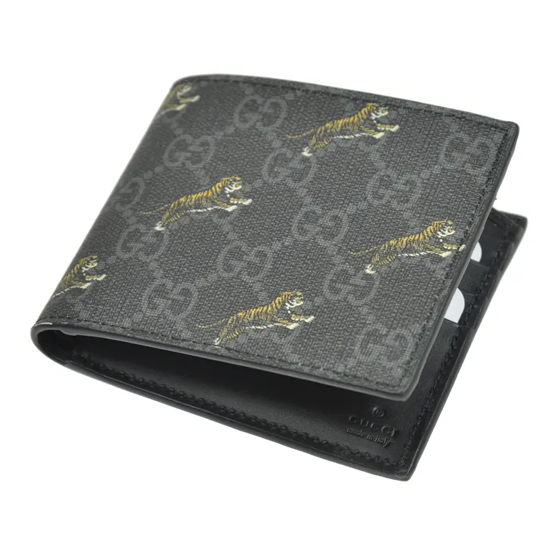 Alternative view of Ví Gucci GG Supreme Tiger Print 'Black' 575133-G2BAN-1087