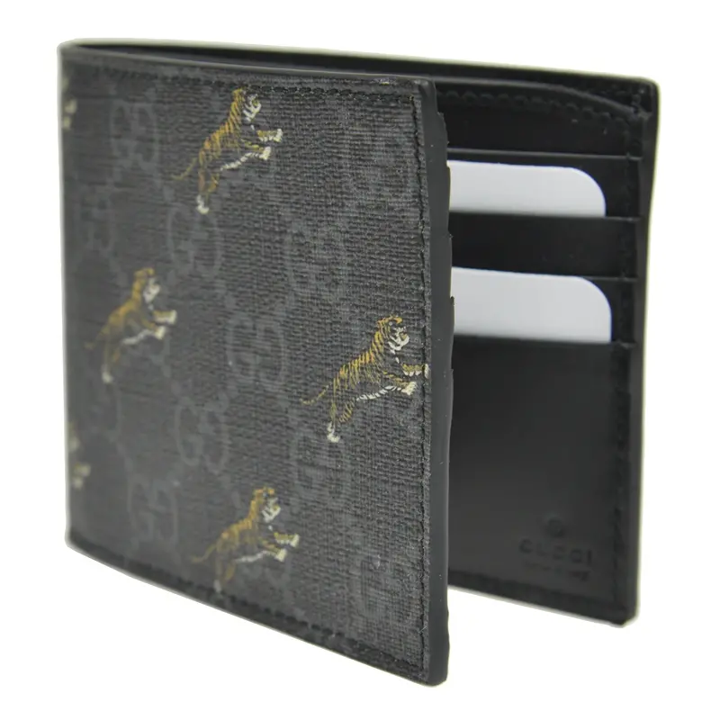 Ví Gucci GG Supreme Tiger Print 'Black' 575133-G2BAN-1087 - Ảnh 3