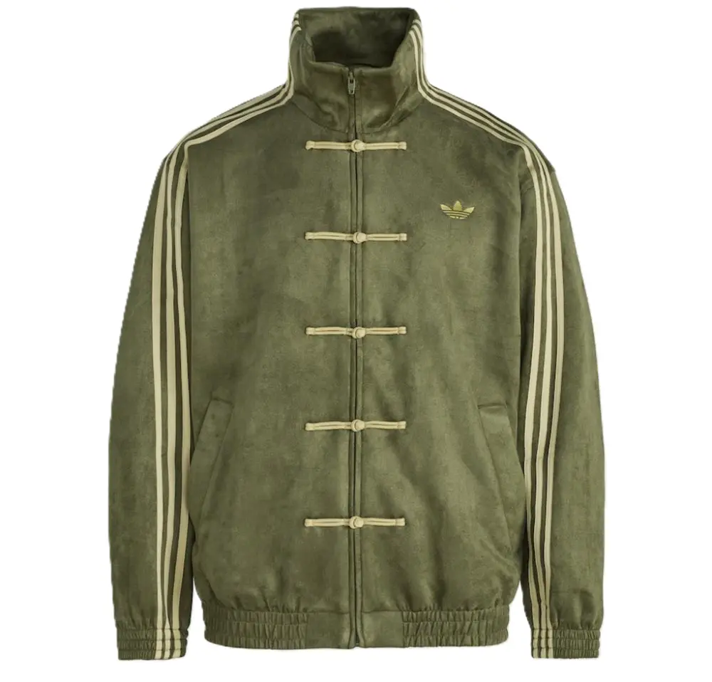 Áo Adidas Chinese Frog Button Jacket ‘Green’ KT3847