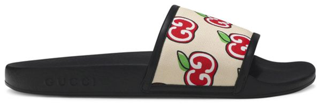 Dép Gucci Guccie 'Apple Print' 611008-H2C20-9271