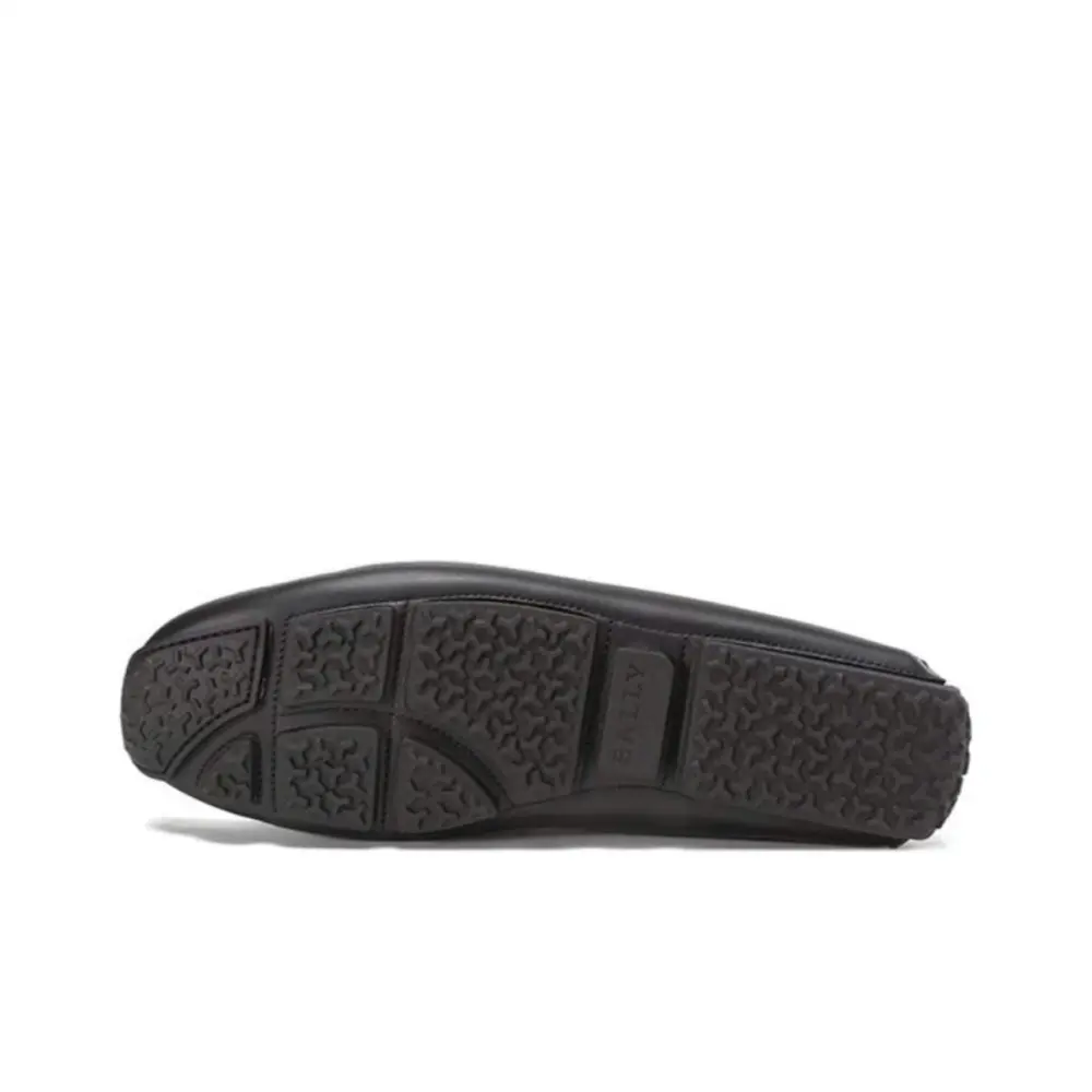 Giày Bally Moccasins Paris ‘Black’ 6300427 - Ảnh 6