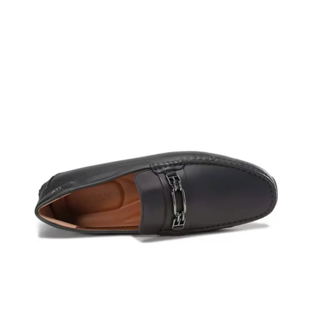 Giày Bally Moccasins Paris ‘Black’ 6300427 - Ảnh 5