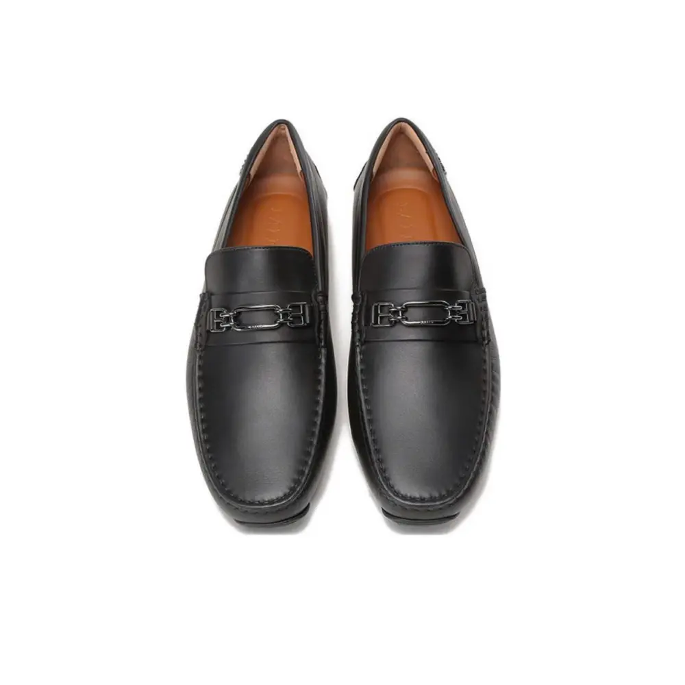 Giày Bally Moccasins Paris ‘Black’ 6300427 - Ảnh 3