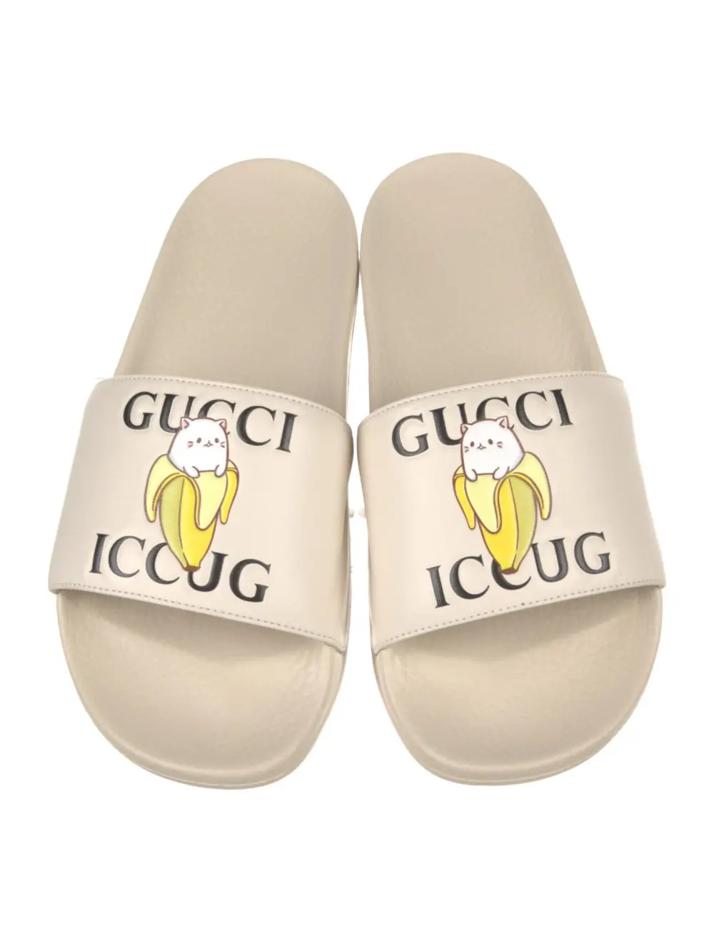 Dép Gucci Kitten 'White' 660057-DIR00-9022 - Ảnh 3
