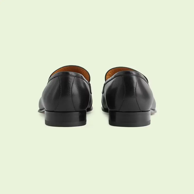 Giày Gucci Loafer Interlocking G Leather 'Black' 692253-D3V00-1000 - Ảnh 5