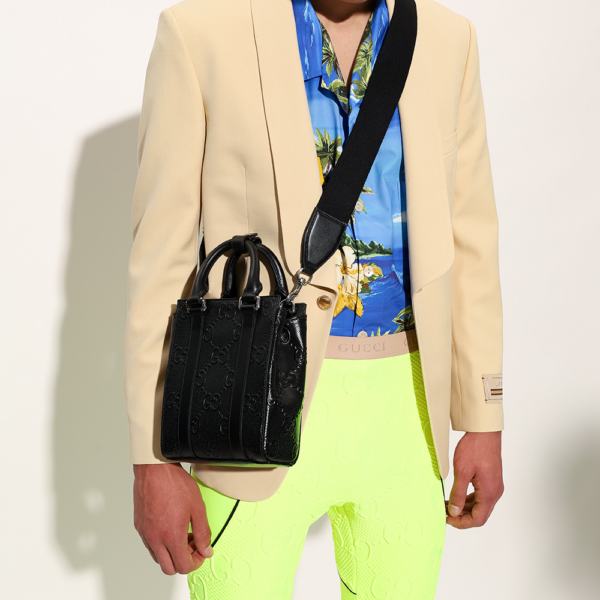 Alternative view of Túi Gucci GG Emboss Mini 'Black' 696010-1W3CN-1000