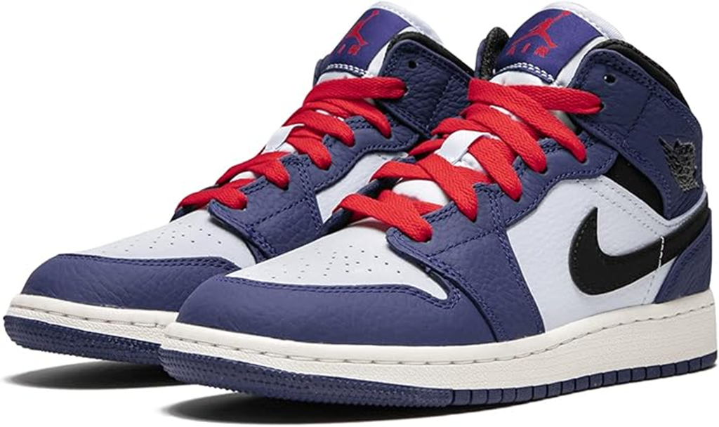 Alternative view of Giày Nike Air Jordan 1 Mid SE ‘Deep Royal’ BQ6931-400