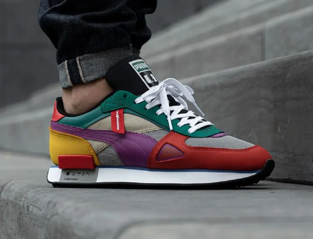Giày Puma The Hundreds x Future Rider ‘Multi-Color’ 373726-01 - Ảnh 3