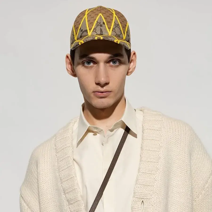 Alternative view of Mũ Gucci Baseball Cap 'Multicolour' 727478-4HAVQ-8469
