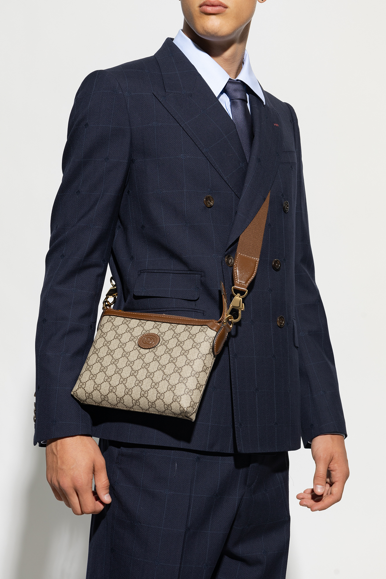 Túi Gucci Interlocking G Messenger Bag 'Beige' 760021-92THG-8563 - Ảnh 3