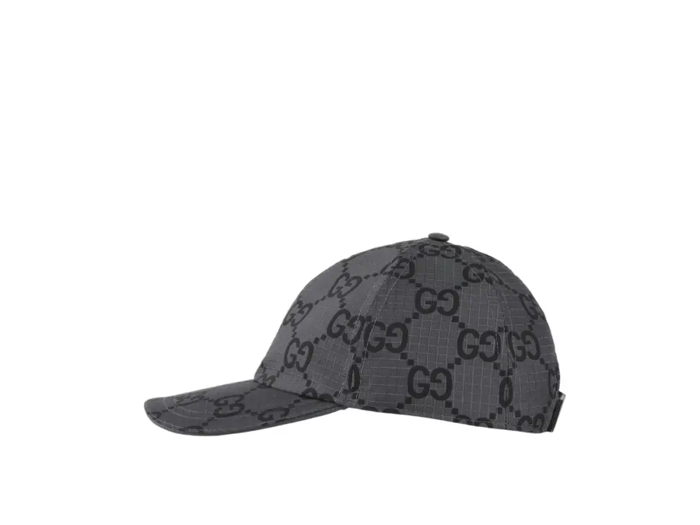 Mũ Gucci GG Polyester Baseball Hat 'Grey' 768392-4HA5M-1161 - Ảnh 3