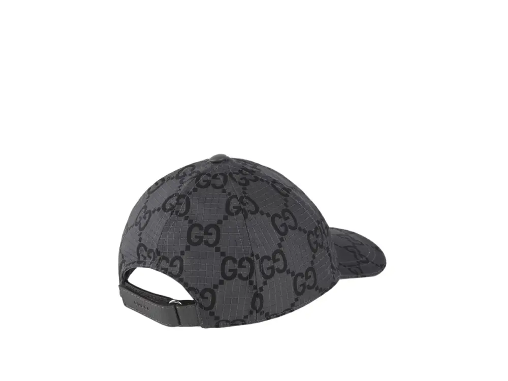 Alternative view of Mũ Gucci GG Polyester Baseball Hat 'Grey' 768392-4HA5M-1161