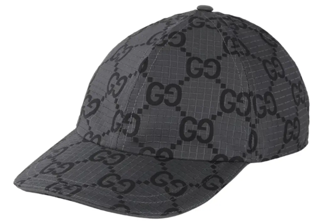 Mũ Gucci GG Polyester Baseball Hat 'Grey' 768392-4HA5M-1161