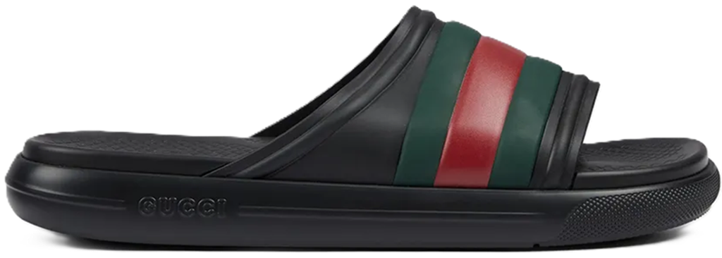 Dép Gucci Web Slide Sandal 'Black' 780286-J8700-1025