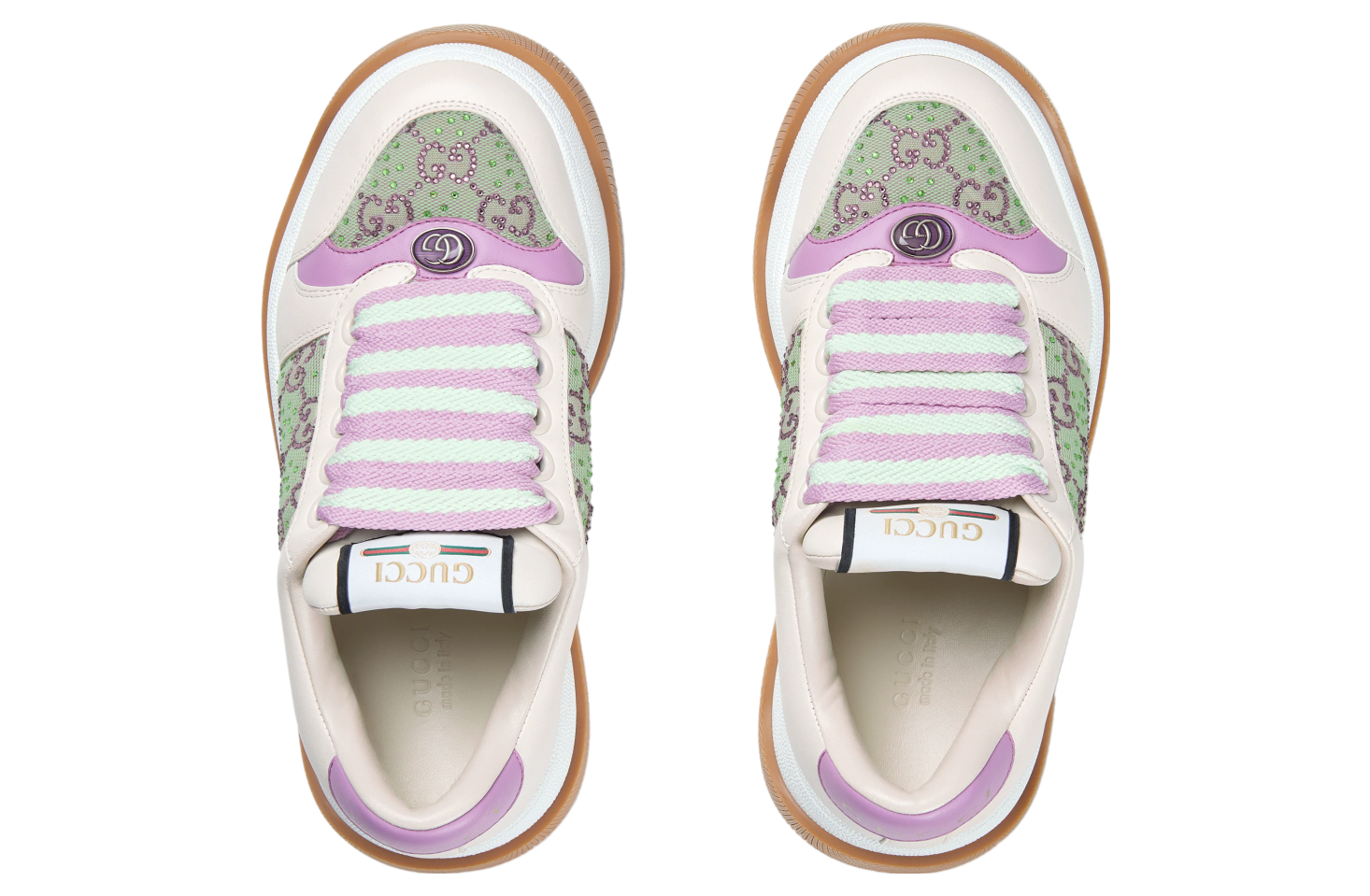 Alternative view of Giày Gucci Screener Interlocking G 'Purple' 783115-AADEF-9141